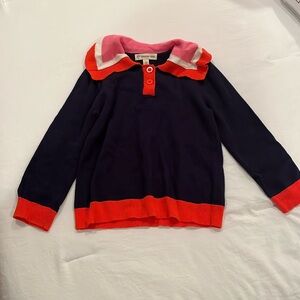 Tucker & Tate sweater with adorable collar detail - barely worn!
